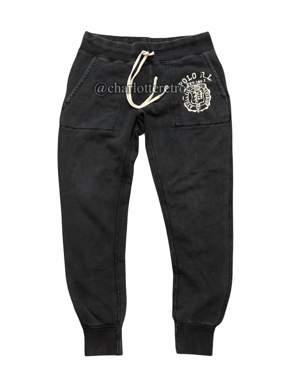 Polo RL • Terry Lined Joggers w Pockets